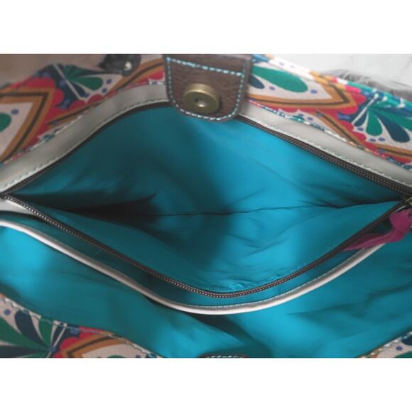 CATCHFLY STUDIO XL Tote or Laptop Bag w/ Pink Tassle - NEW - Picture 7 of 8